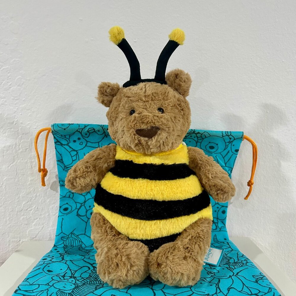 Jellycat Bartholomew Bear ‘Bumblebee’  Authentic BNWT
